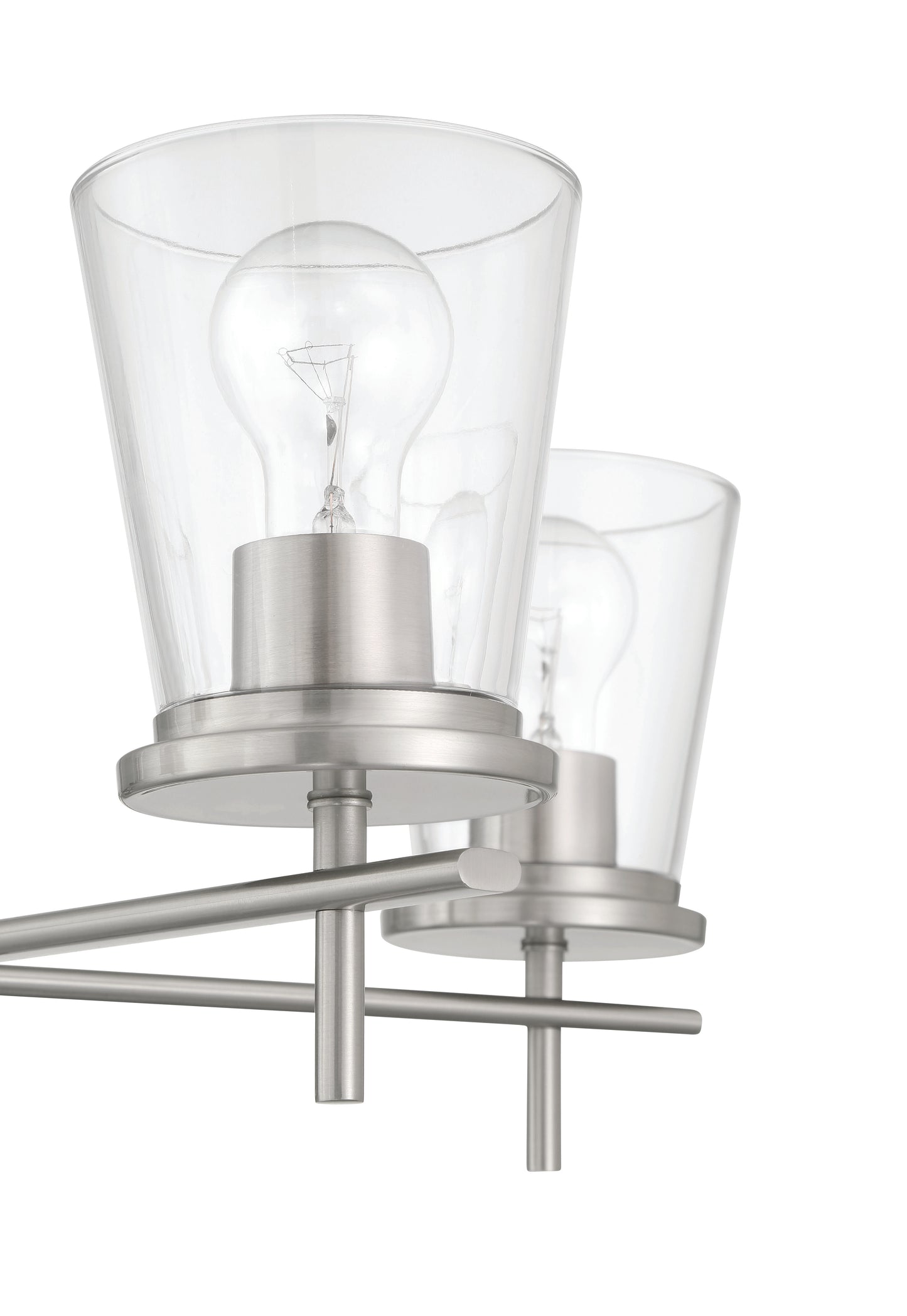 60425-BNK - Connell 5 Light 25" Wide Chandelier - Brushed Nickel