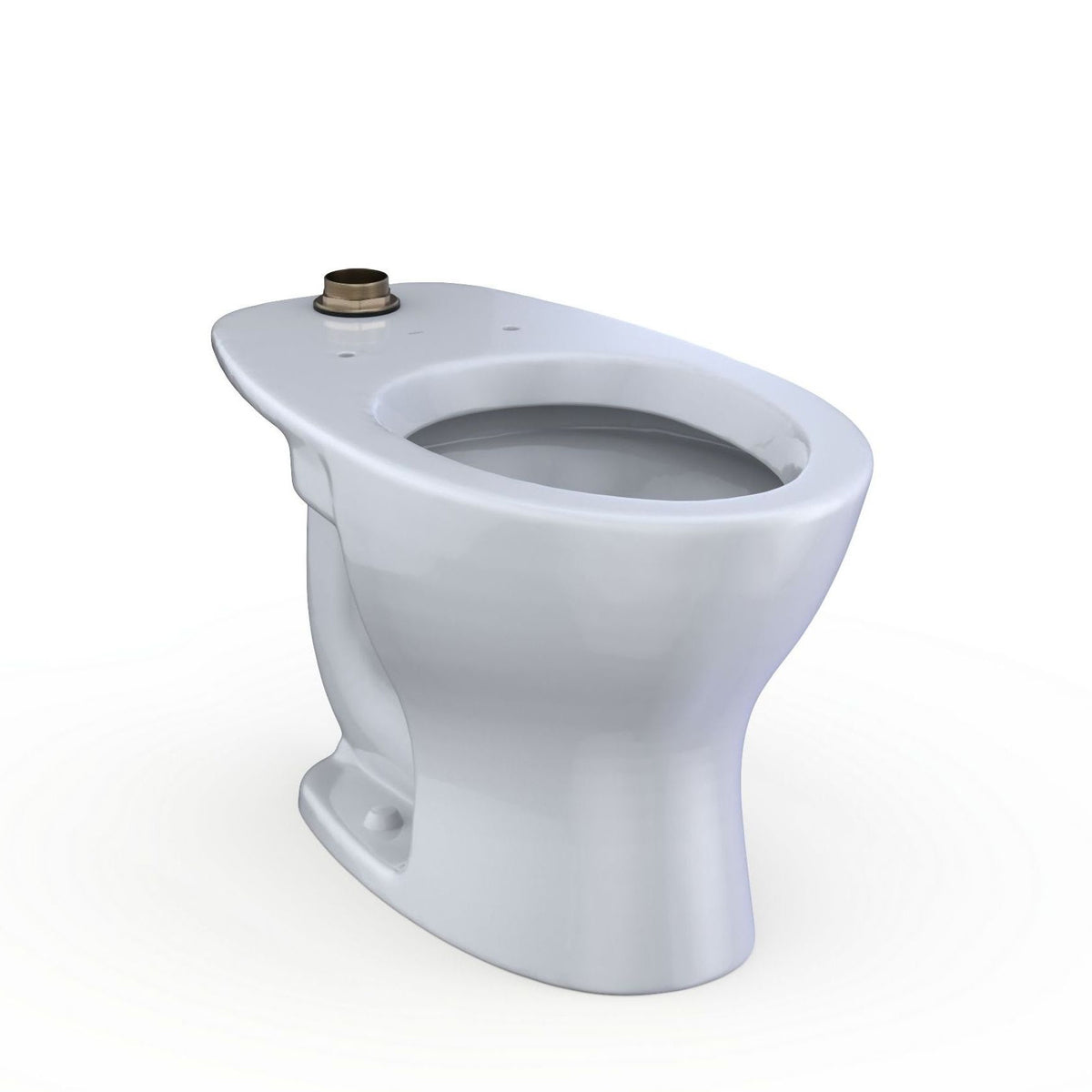 CT725CUG#01 - Commercial Floor Mounted Elongated Toilet with CEFIONTECT Ceramic Glaze - Cotton White