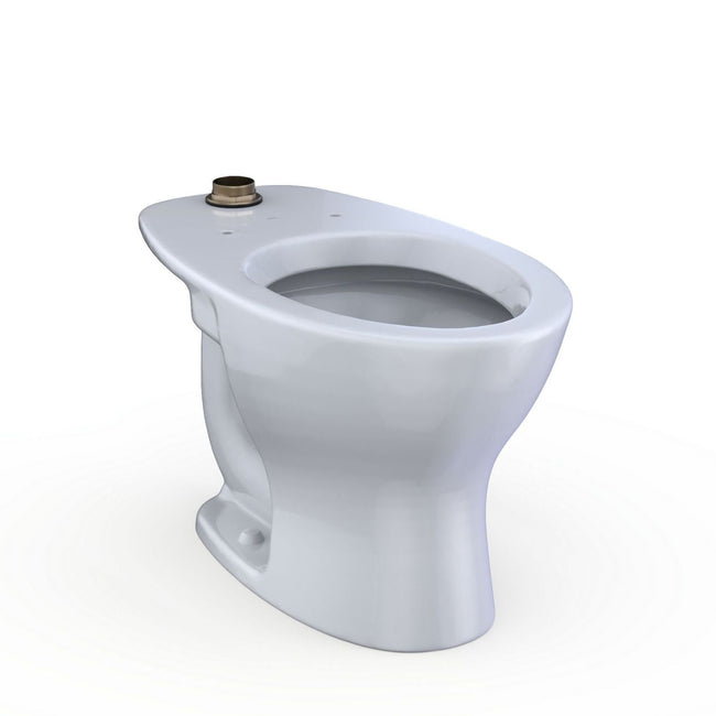 CT725CUG#01 - Commercial Floor Mounted Elongated Toilet with CEFIONTECT Ceramic Glaze - Cotton White