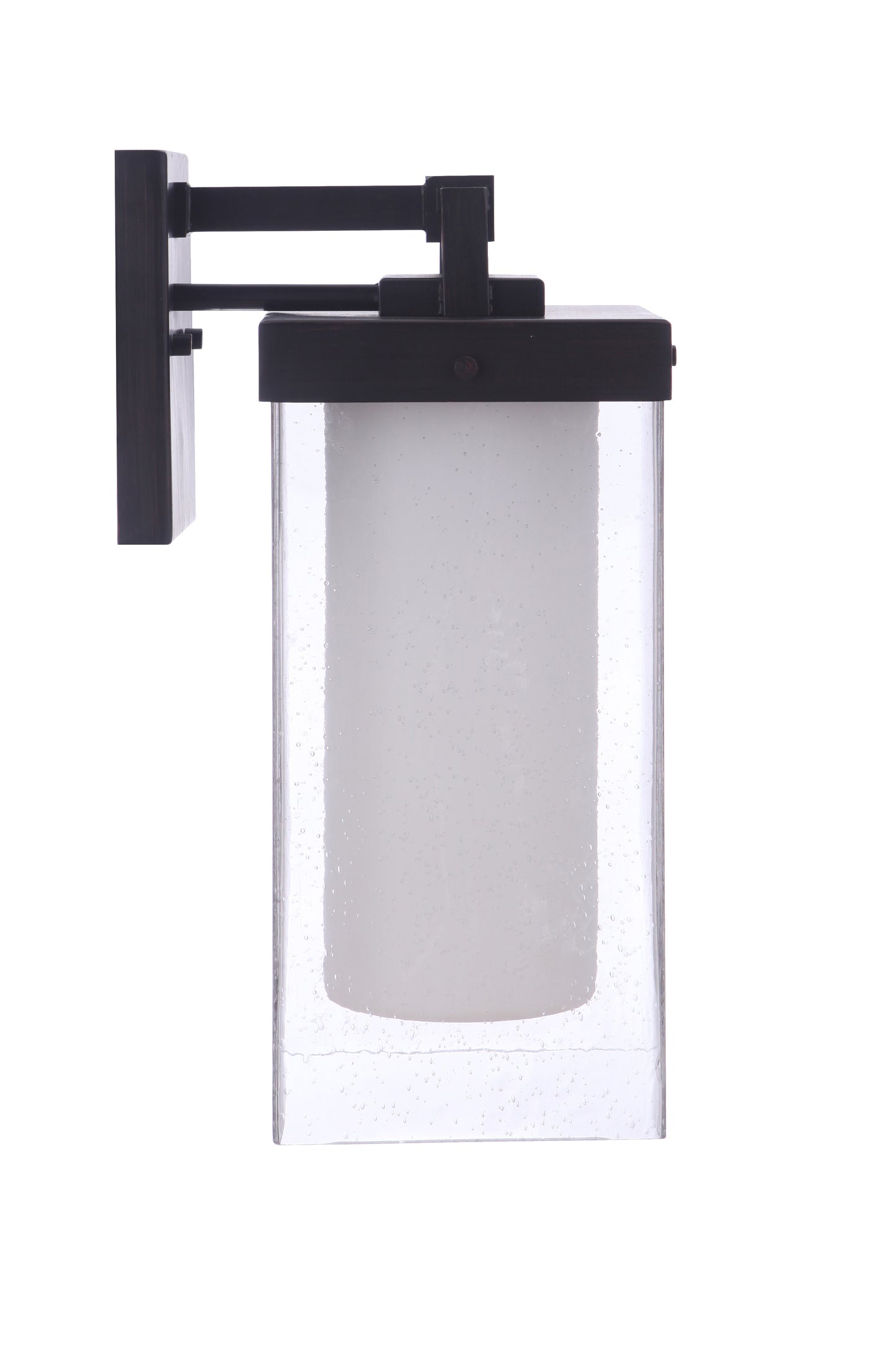 ZA5614-MN - Hayner 1 Light 17" High Outdoor Wall Lantern - Midnight