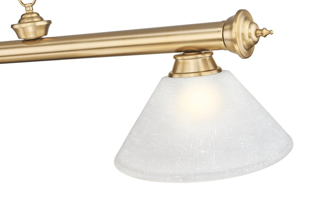 2306-4HBR-AWL14 - Cordon 4 Light 81" Billiard - Heritage Brass