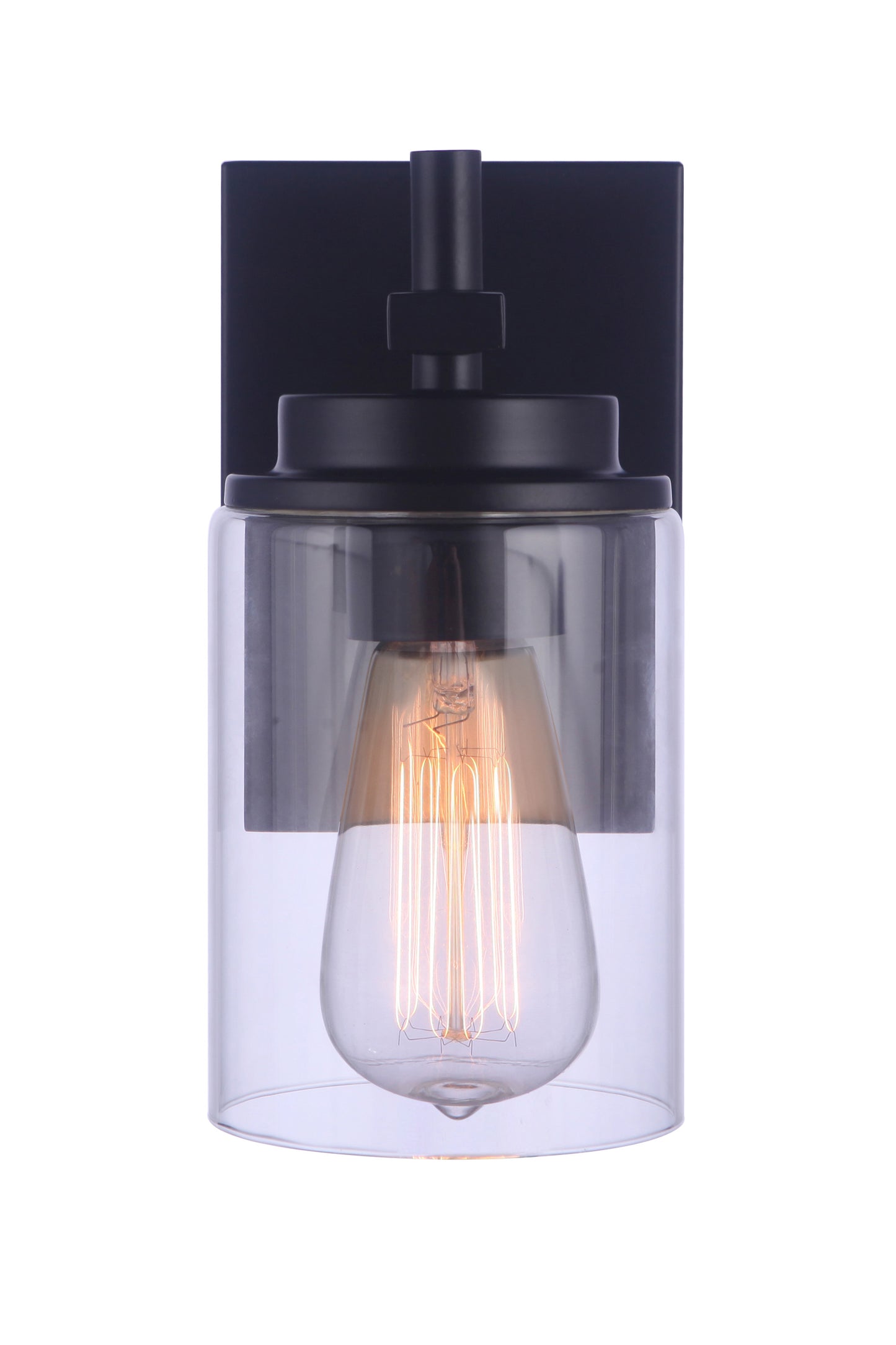 17405FB1 - Reeves 1 Light 7.75" High Wall Sconce - Flat Black
