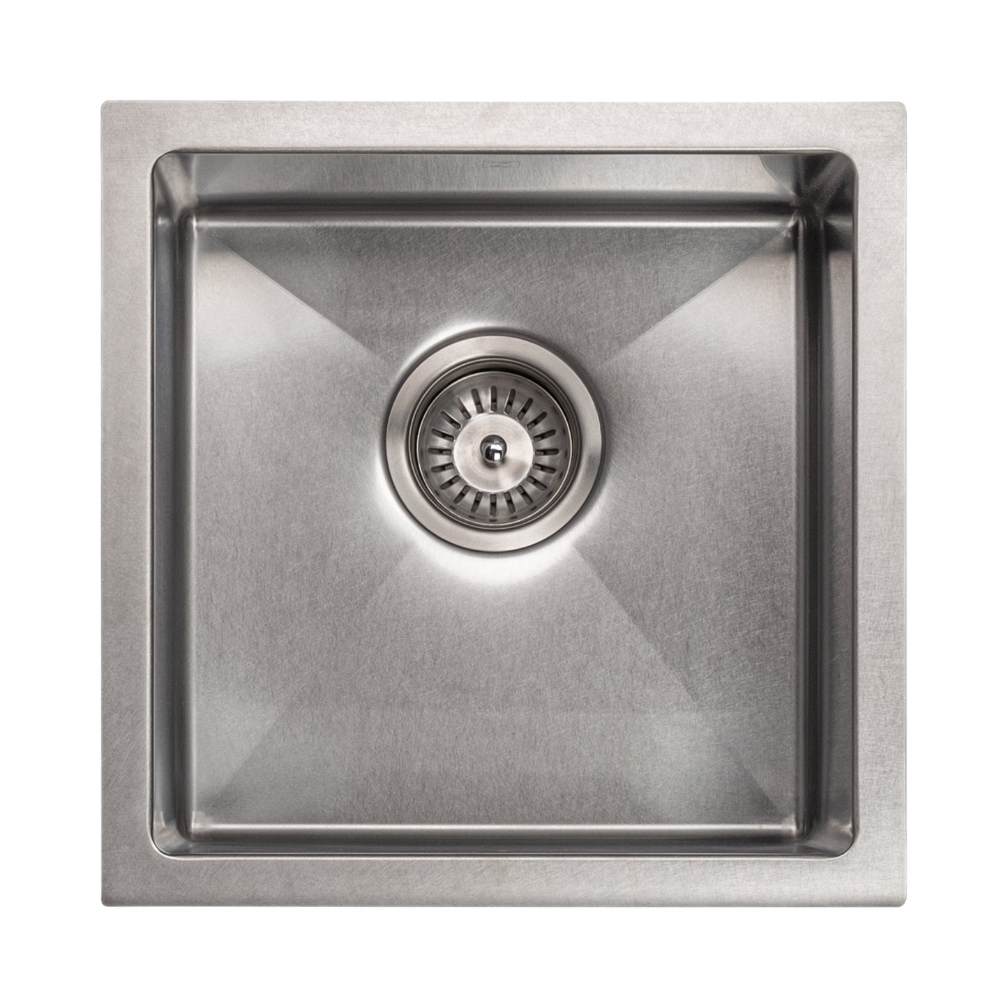 SUS-15S - 15" Boreal Undermount Single Bowl Satin Stainless Steel Bar Kitchen Sink