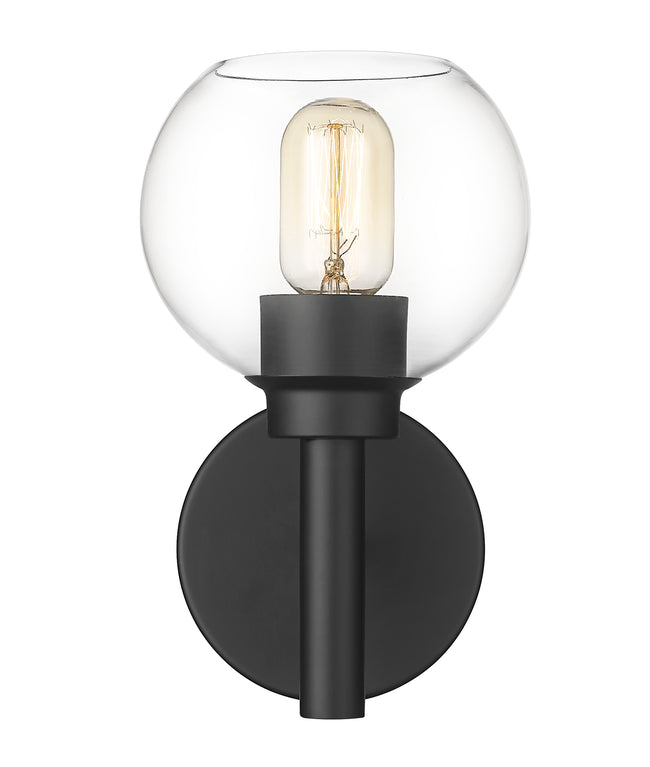 7502-1S-MB - Sutton 1 Light Wall 10" Sconce - Matte Black