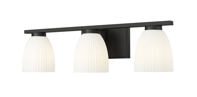 7518-3V-MB - Naya 3 Light 24" Vanity - Matte Black