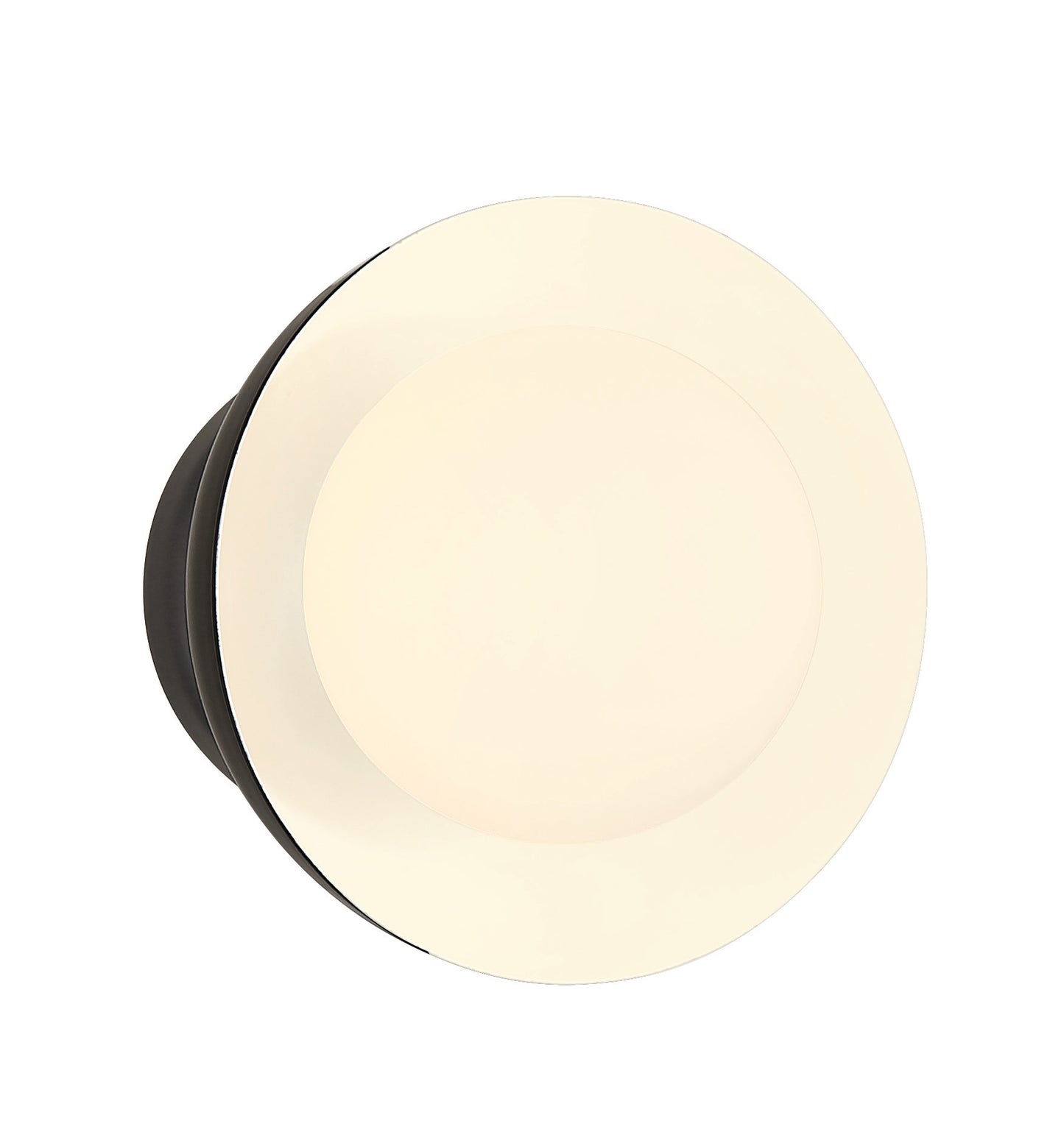 59161-FB - Ventura Dome 1 Light 7.63" High Wall Sconce - Flat Black