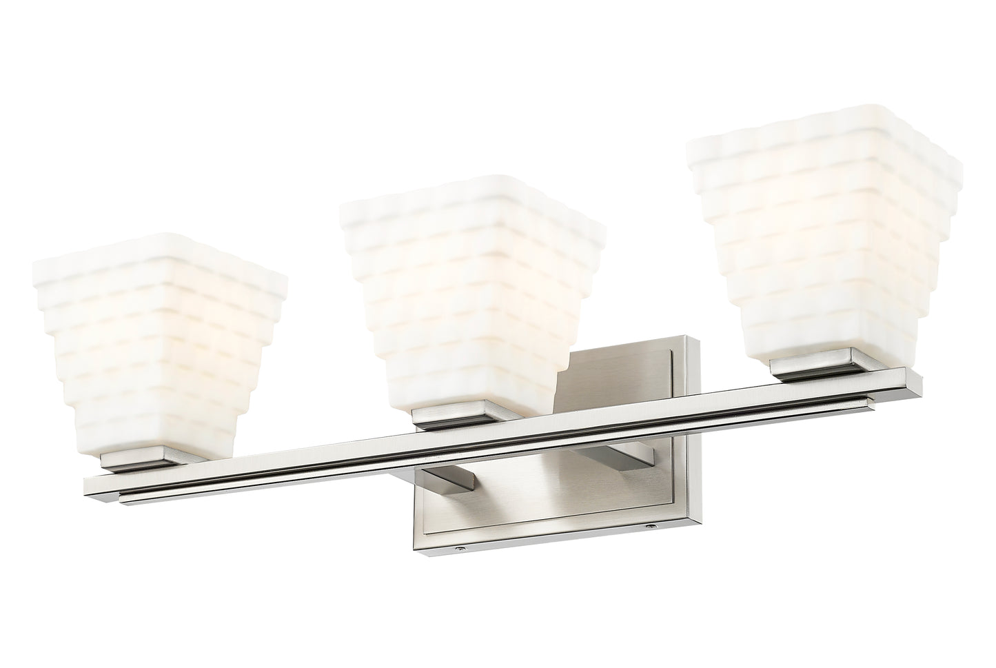 7514-3V-BN - Annalise 3 Light 24" Vanity - Brushed Nickel