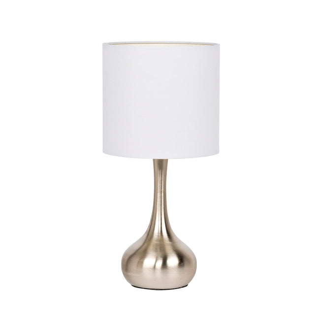 86226 - Pallo 1 Light 17" High Table Lamp - Brushed Nickel