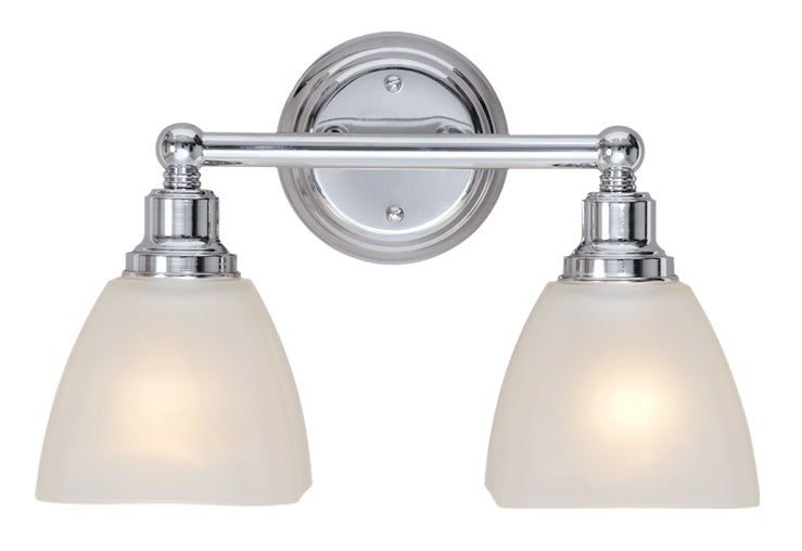 26602-CH - Bradley 2 Light 14.5" Wide Vanity Light - Chrome