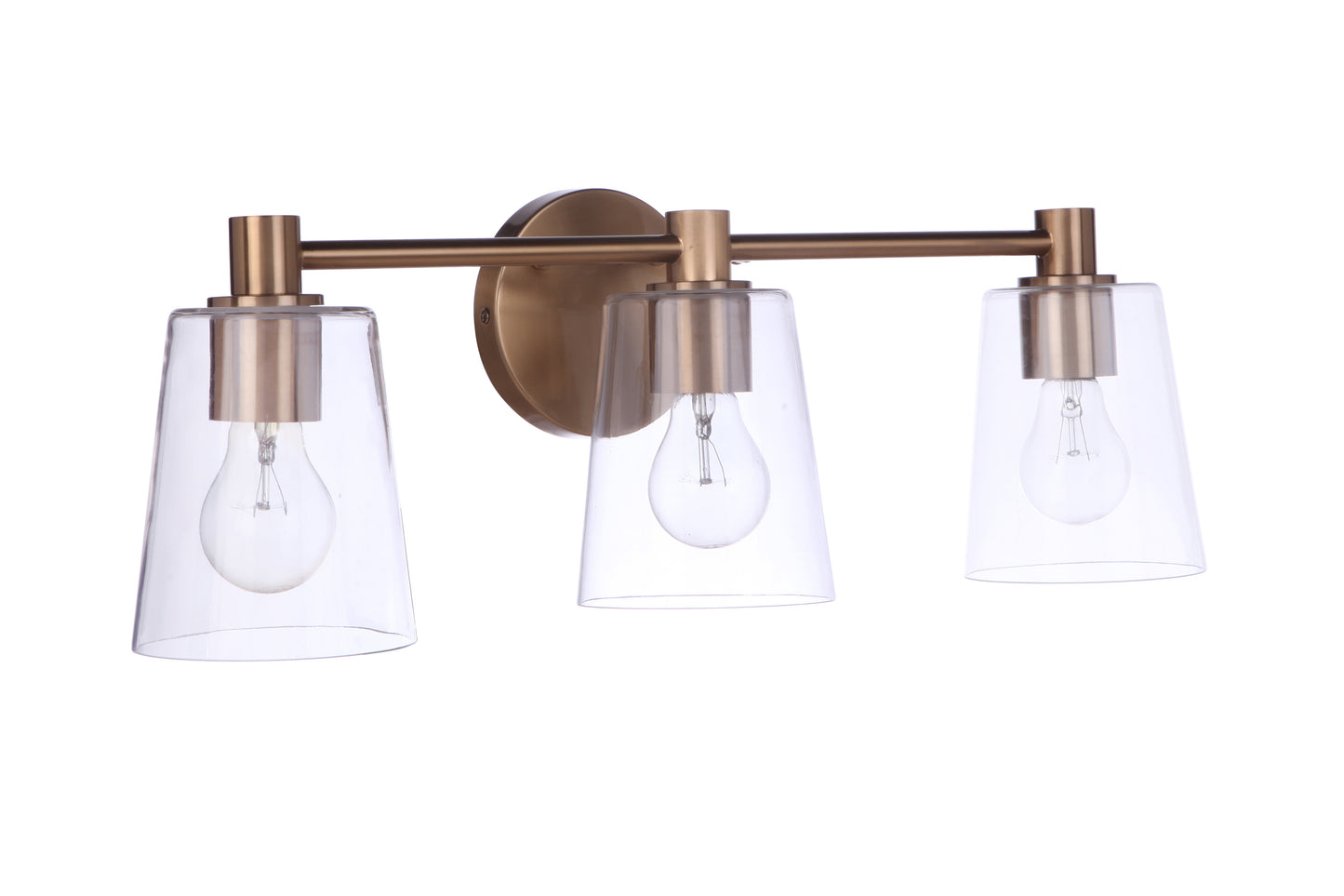 12623SB3 - Emilio 3 Light 23" Wide Vanity Light - Satin Brass