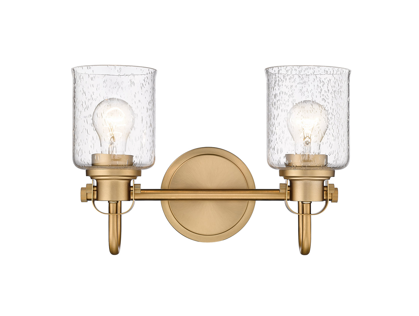 340-2V-HG - Kinsley 2 Light 14" Vanity - Heirloom Gold