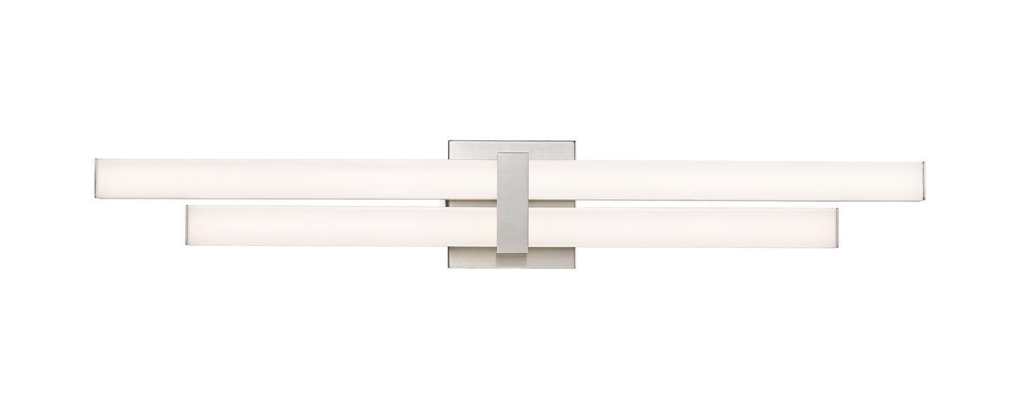 1008-32W-BN-LED - Zane 2 Light 32" Vanity - Brushed Nickel