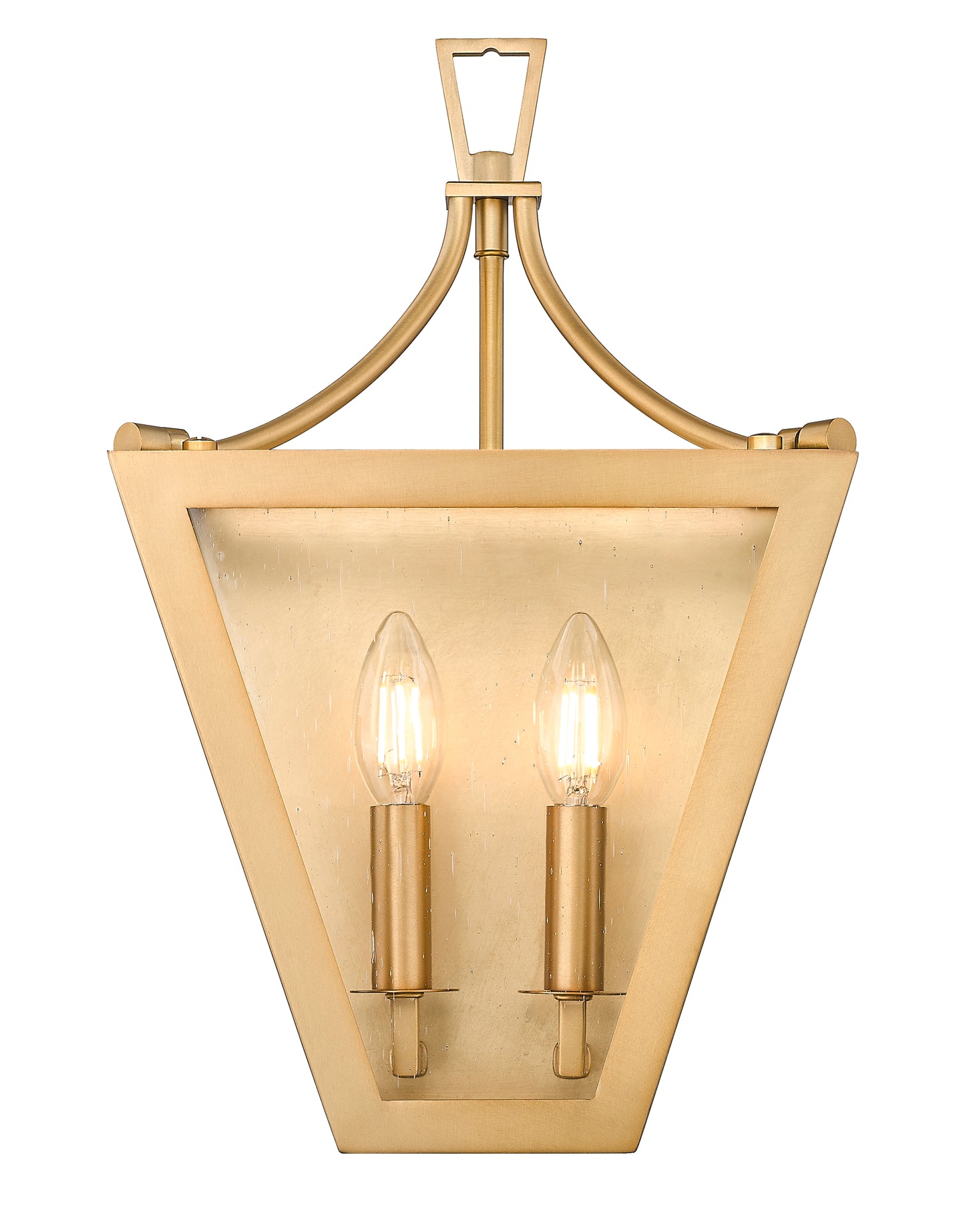 1961-2S-RB - Montalcino 2 Light Wall 17" Sconce - Rubbed Brass