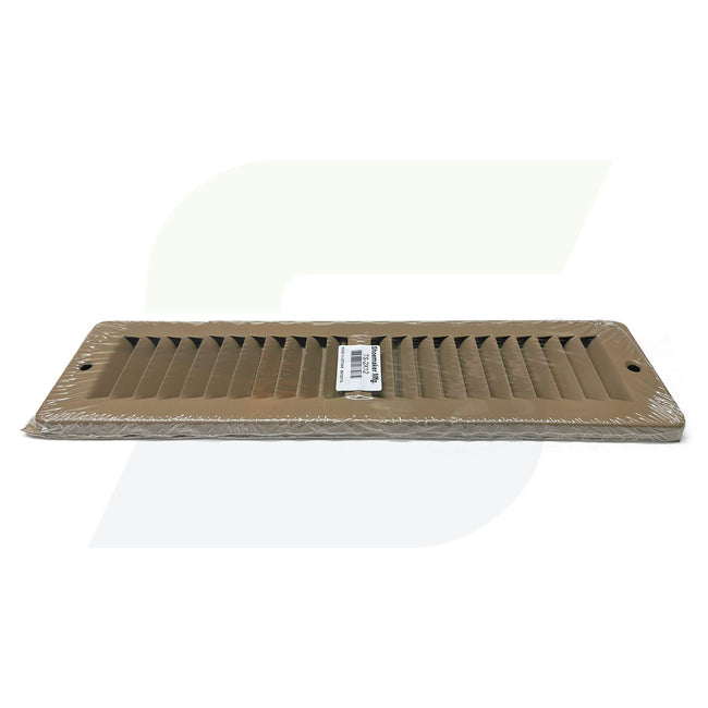 TS Series - 2" x 12" Toe Space Grille in Driftwood Tan
