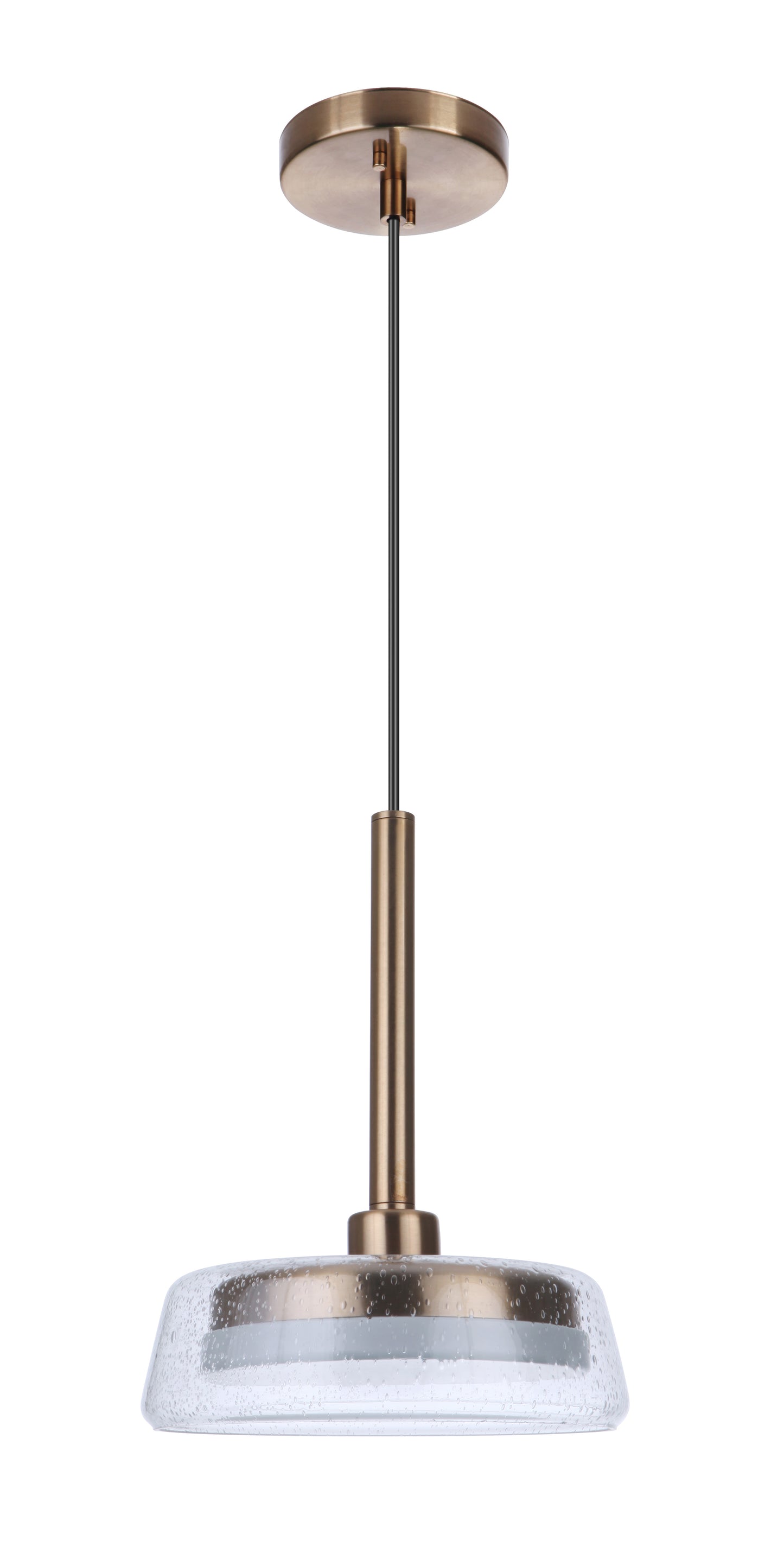 55191-SB-LED - Centric 1 Light 10" Wide Pendant - Satin Brass