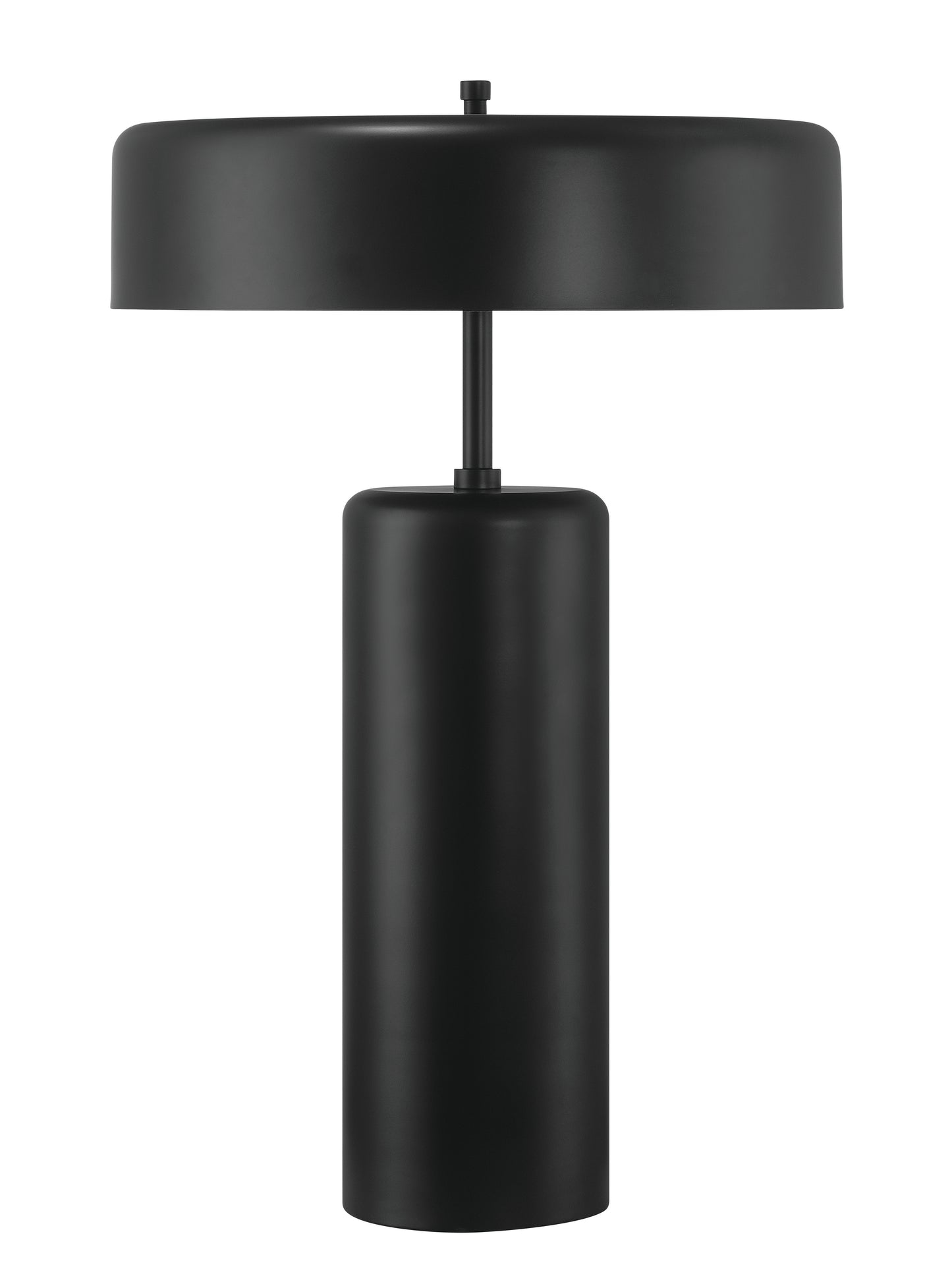 87002FB-T - 3 Light 23" High Table Lamp - Flat Black
