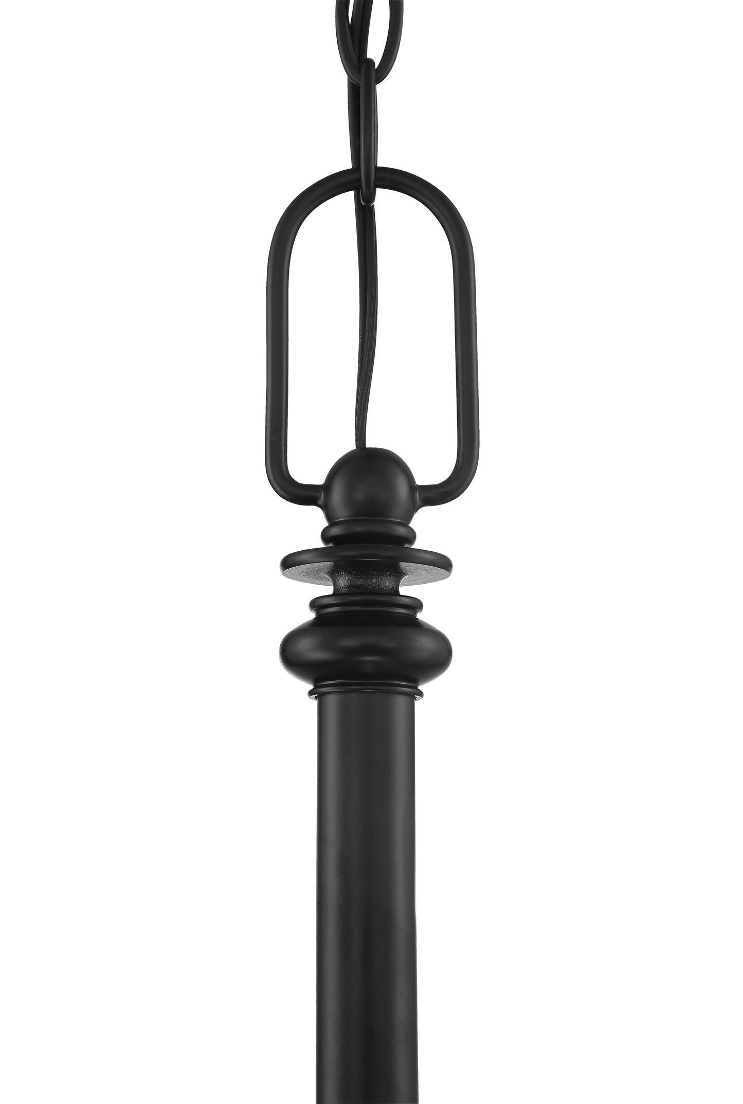 49825-FB-C - Dardyn 5 Light 25" Wide Chandelier - Flat Black