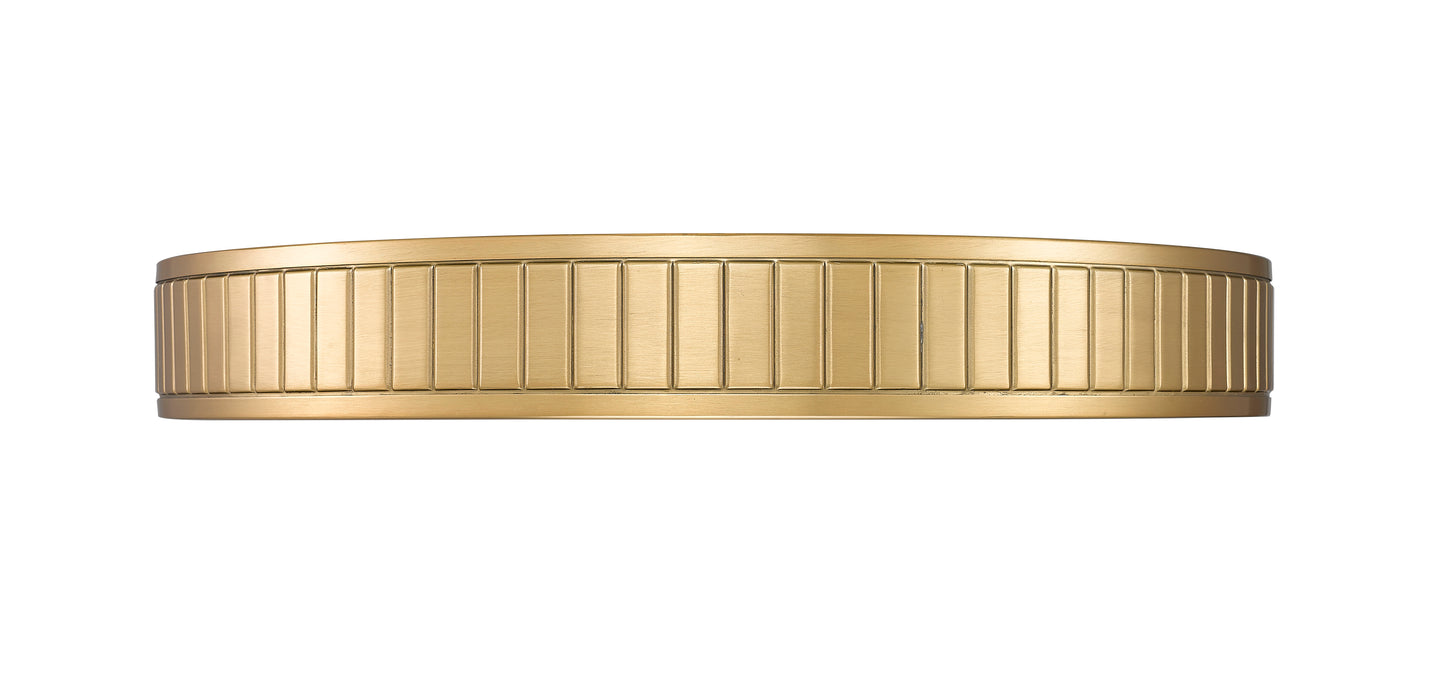 1005F20-MGLD-LED - Madison 1 Light Flush 20" Mount - Modern Gold