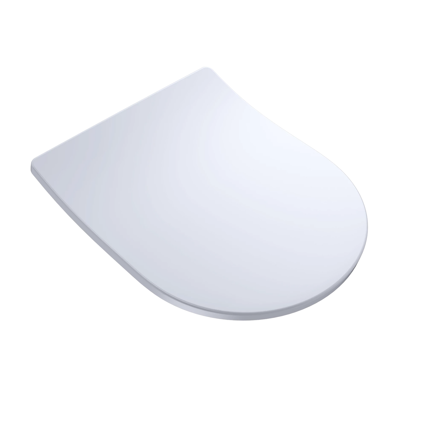 SS227#01 - Slim D-shape Rp-c Sftclse Seat - Cotton White