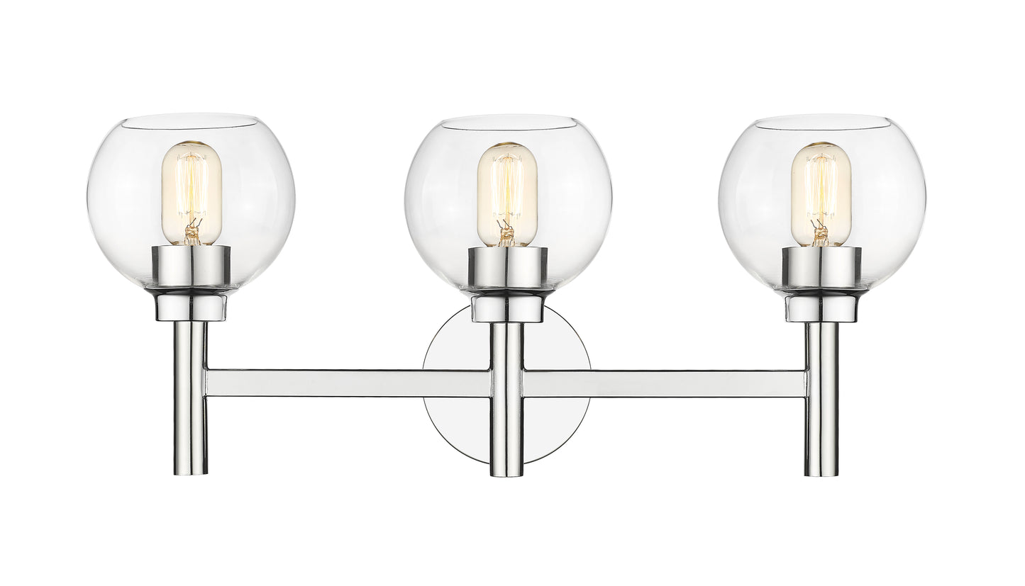 7502-3V-CH - Sutton 3 Light 24" Vanity - Chrome