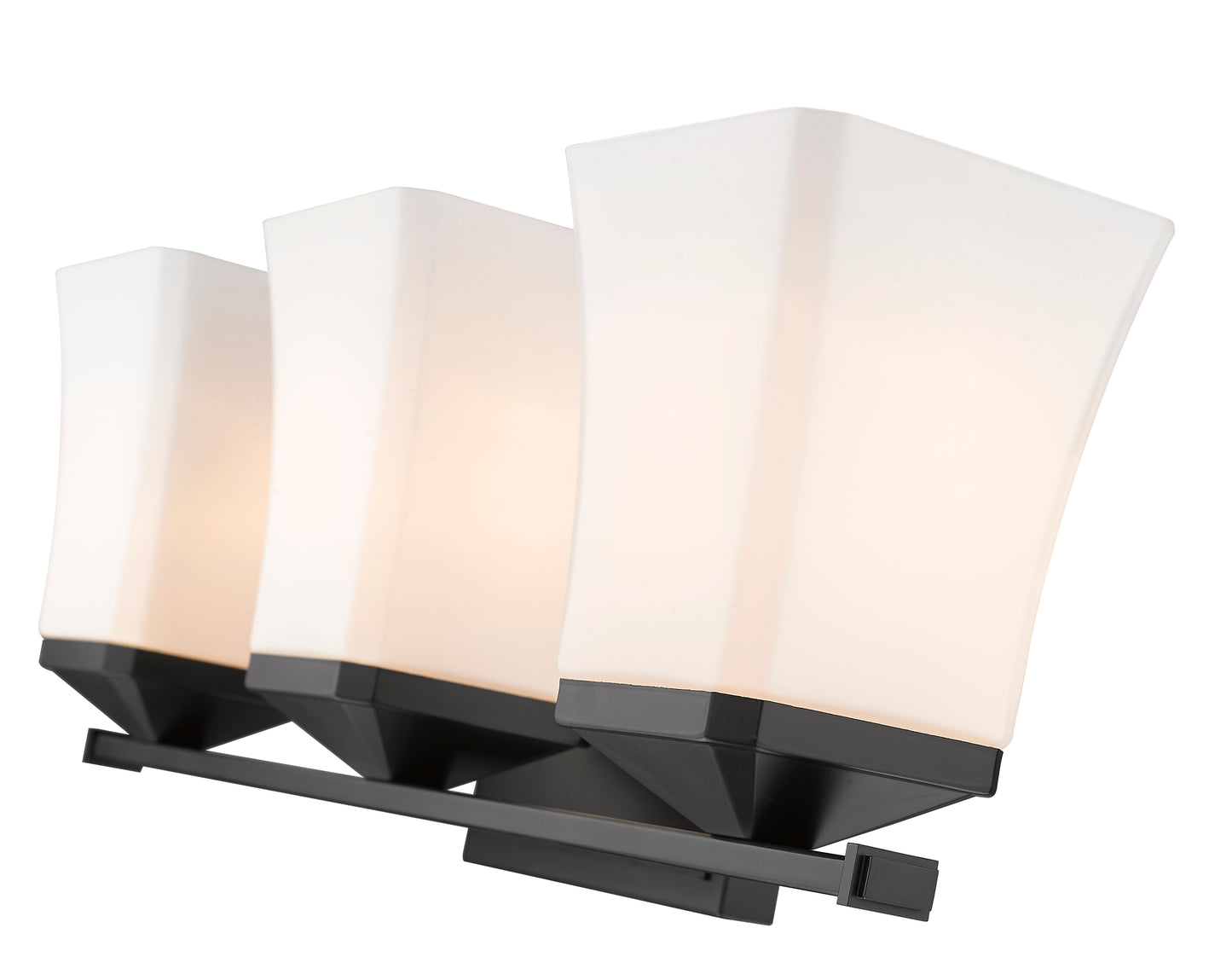 1939-3V-MB - Darcy 3 Light 22" Vanity - Matte Black
