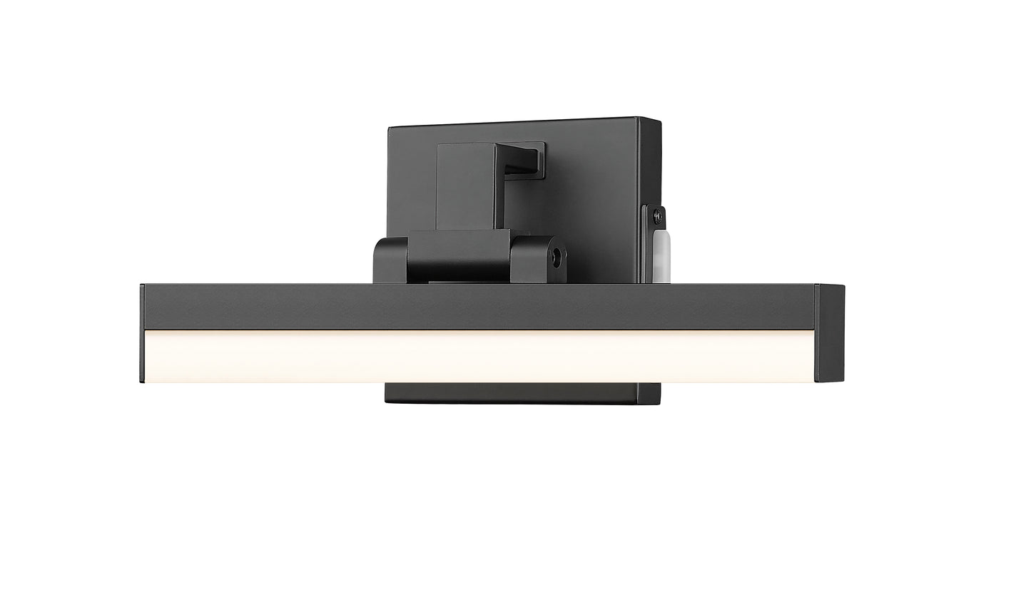 1009-13W-MB-LED - Liam 1 Light 13" Vanity - Matte Black
