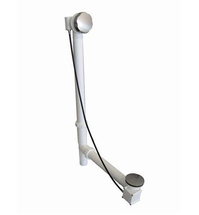 ABD100#BN - Tubular Cable Driven Bath Waste- Brushed Nickel