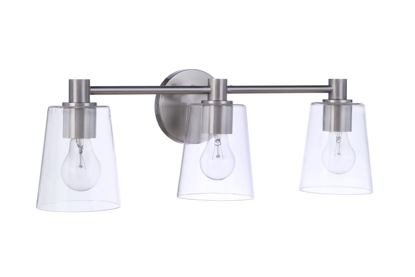 12623BNK3 - Emilio 3 Light 23" Wide Vanity Light - Brushed Nickel
