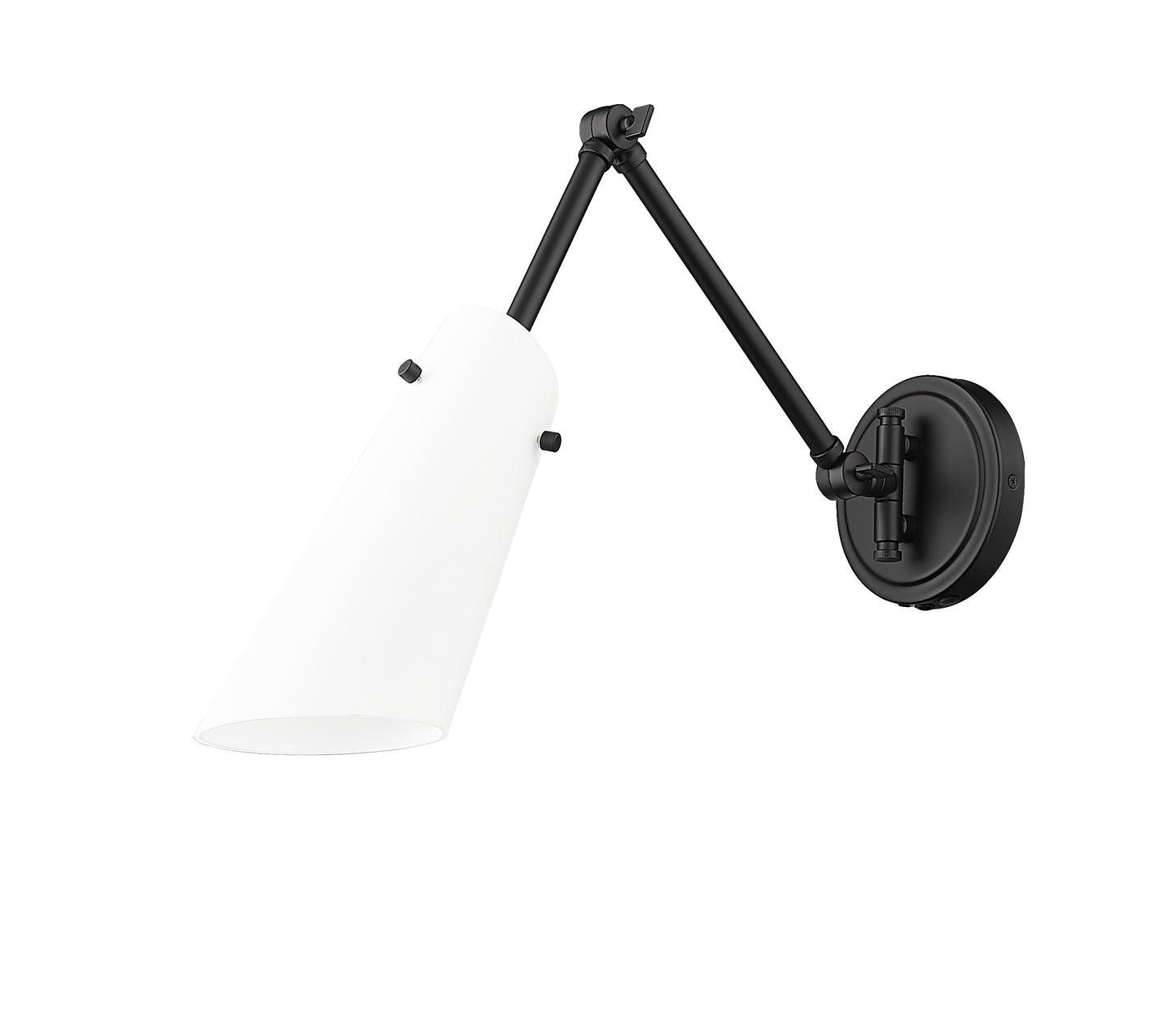 350S-MB - Julia 1 Light Wall 5" Sconce - Matte Black