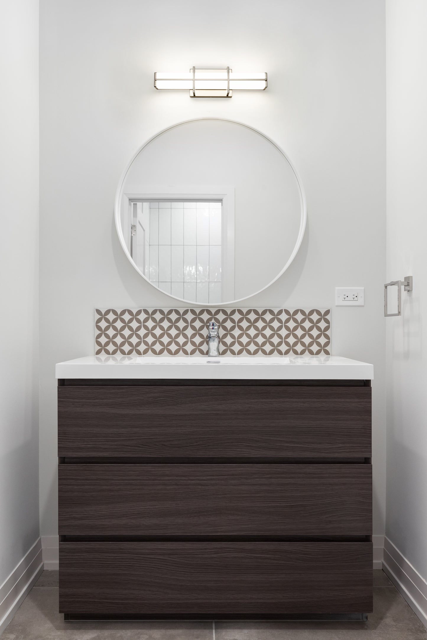 1011-18W-BN-LED - Harrison 1 Light 18" Vanity - Brushed Nickel