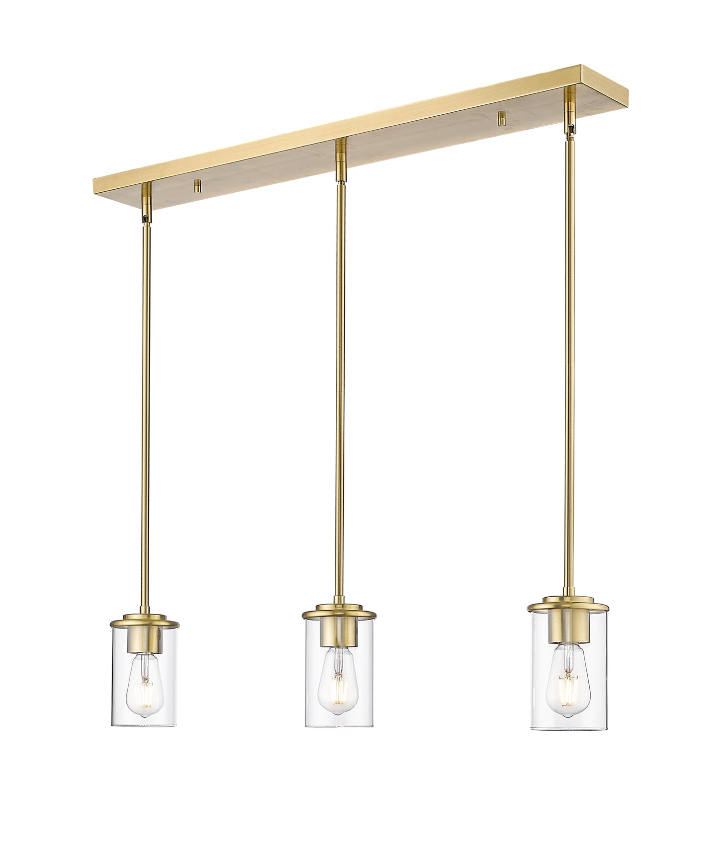 742MP-3LG - Thayer 3 Light 5" Pendant - Luxe Gold