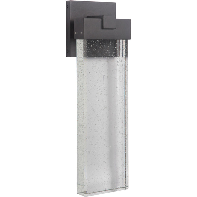Z1614-TB-LED - Aria 1 Light 20" High Outdoor Wall Lantern - Textured Black