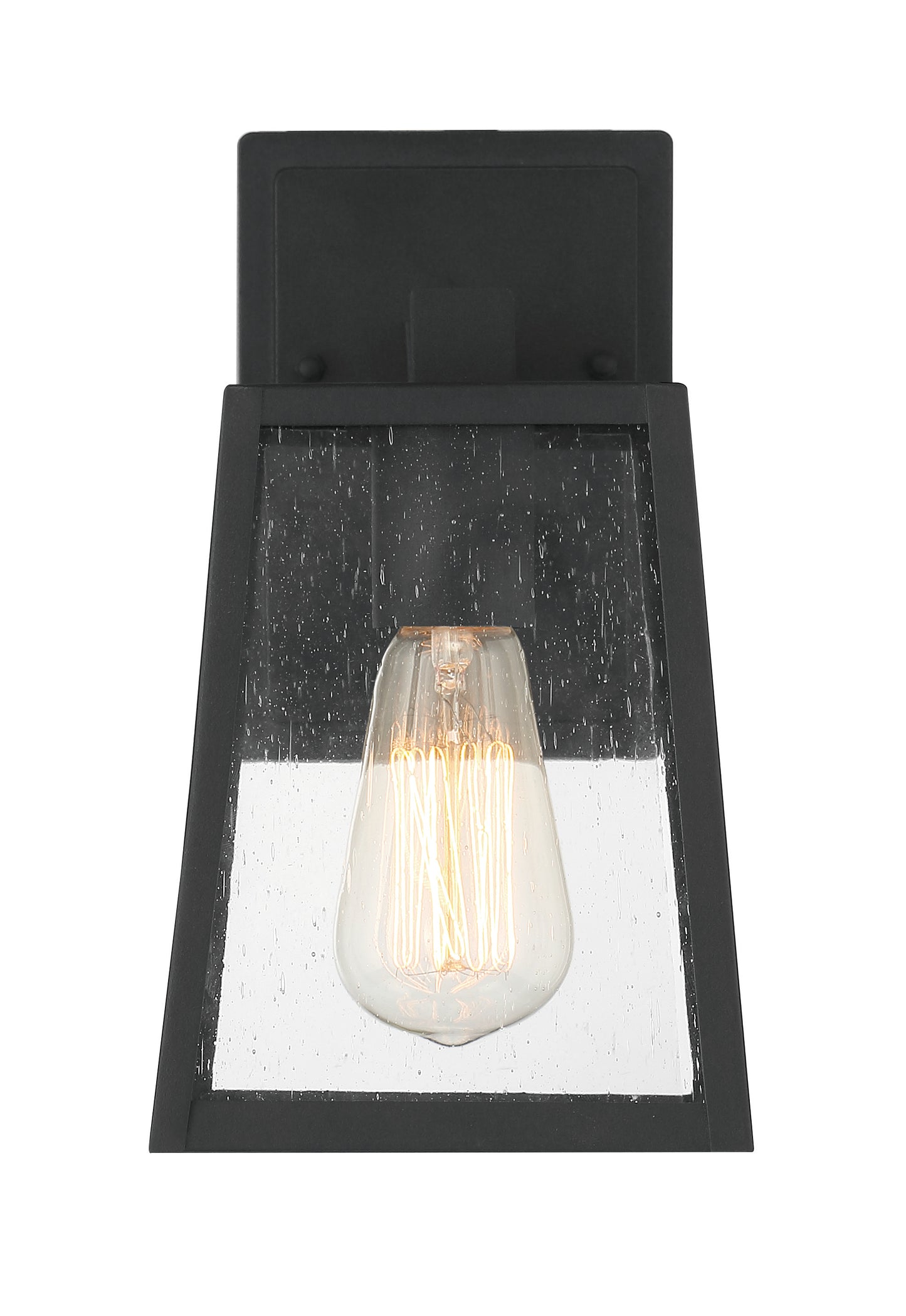 ZA4304-TB - Dunn 1 Light 10.13" High Outdoor Wall Lantern - Textured Black