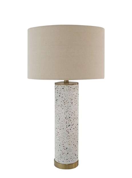 86248 - 1 Light 28" High Table Lamp - Satin Brass