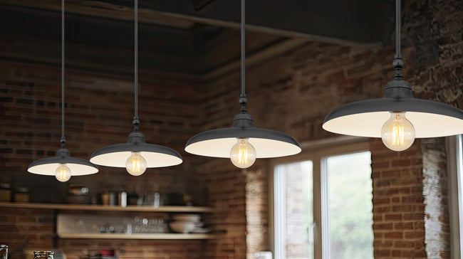 2308P14-MBZ - Camden 1 Light 14" Pendant - Modern Bronze