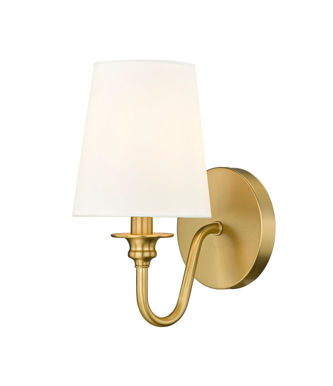 7509-1S-MGLD - Gianna 1 Light Wall 10" Sconce - Modern Gold