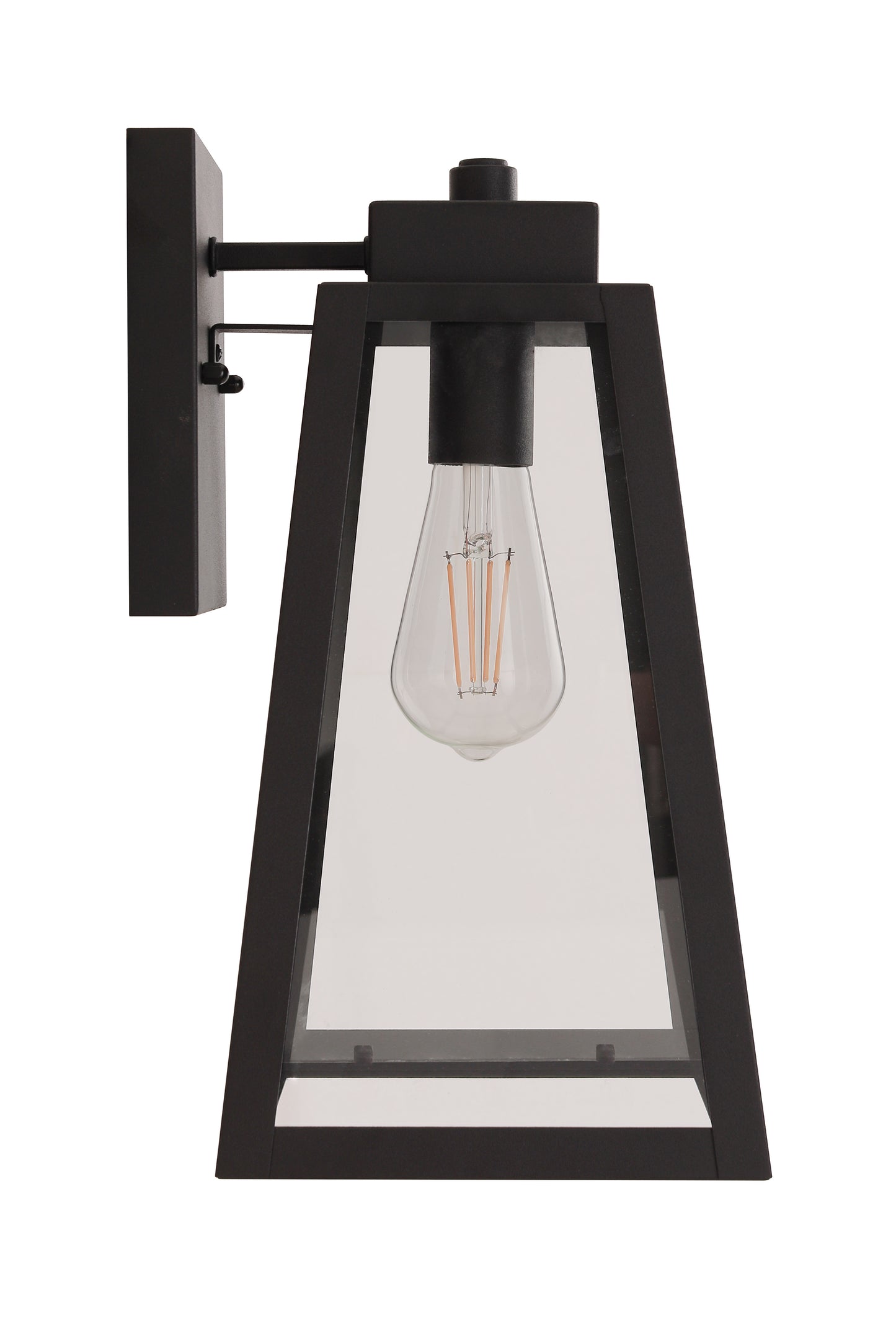 ZA6914-TB - Sorano 1 Light 13.88" High Outdoor Wall Lantern - Textured Black