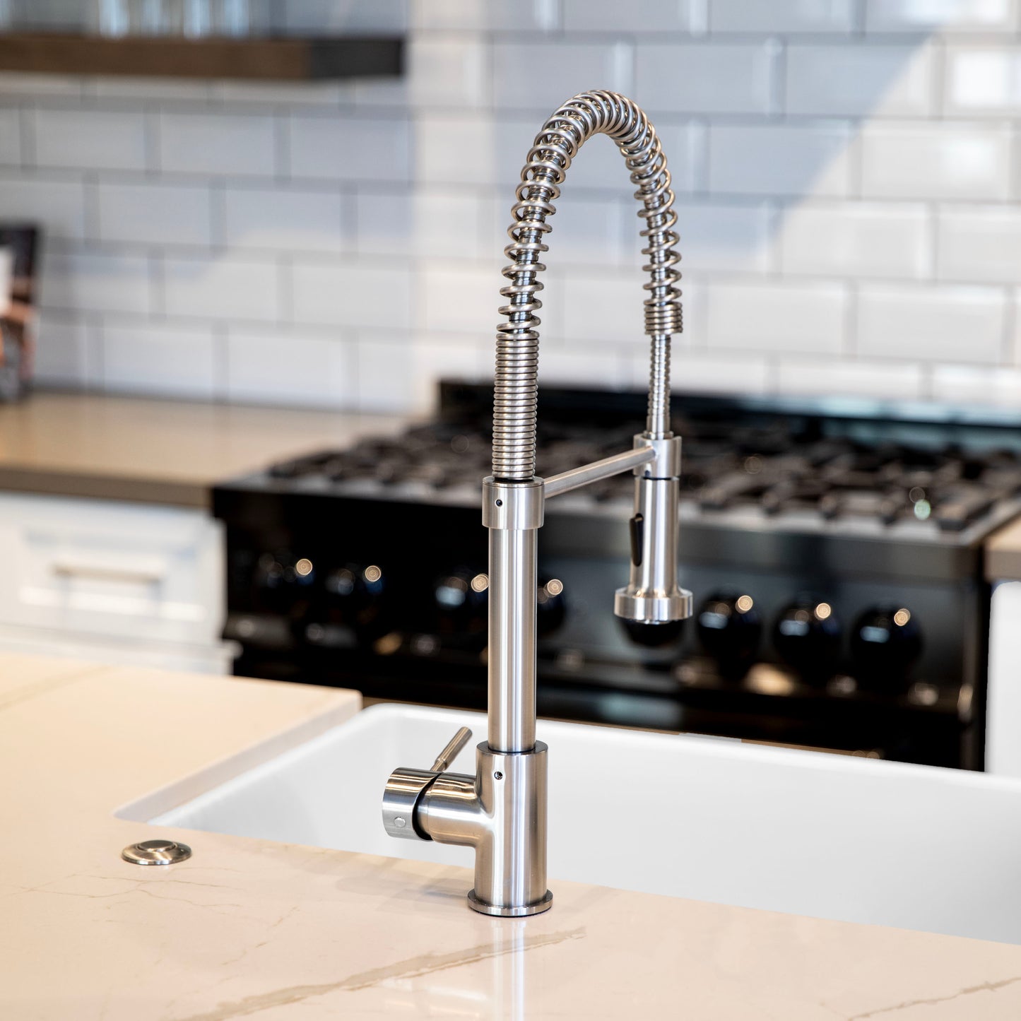 APL-KF-BN - Apollo Kitchen Faucet in Brushed Nickel