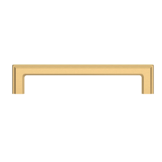 4427044 - 6" Centers - Raised Pull - Satin Brass