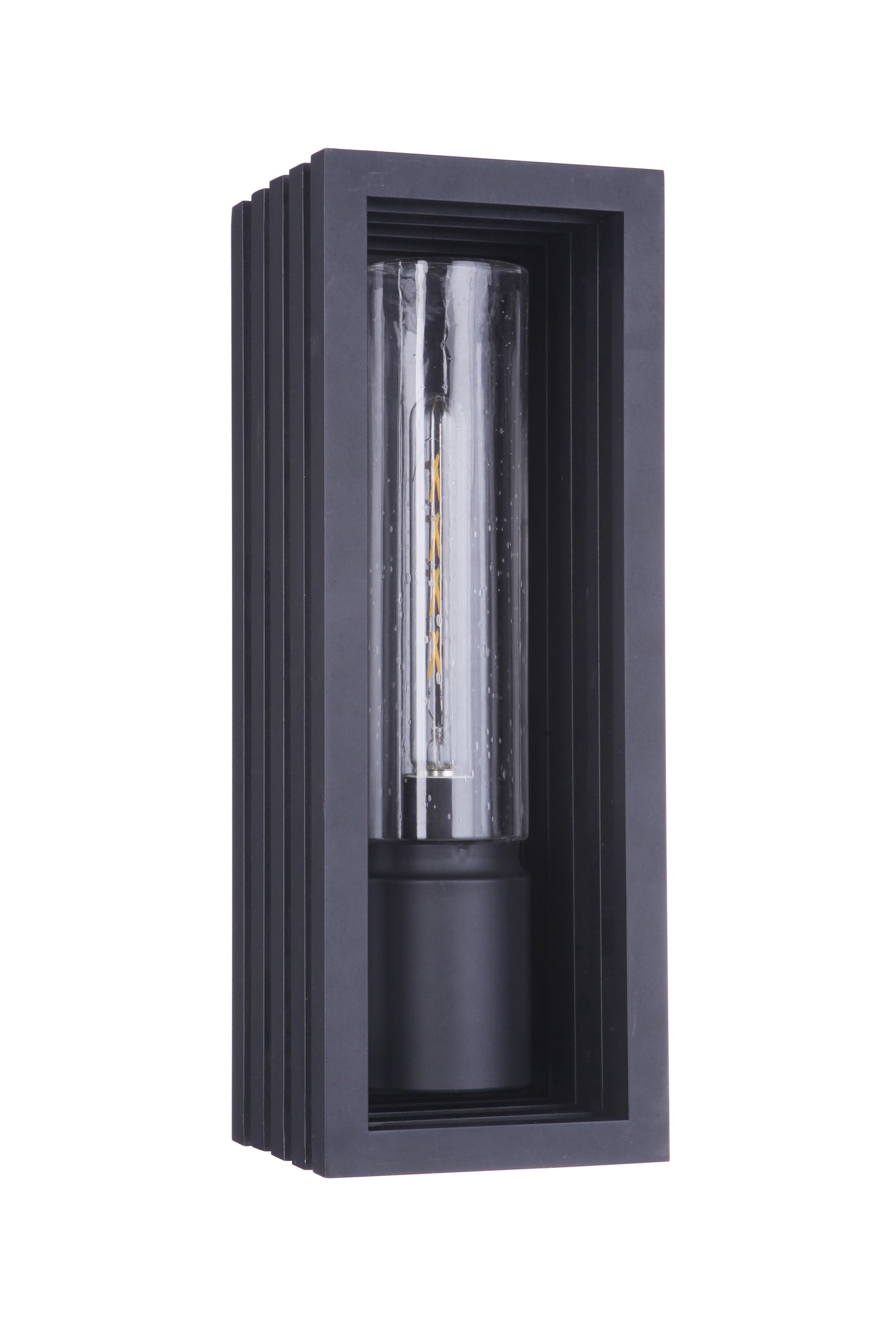 ZA2820-TB - Carmel 1 Light 20" High Outdoor Wall Lantern - Textured Black