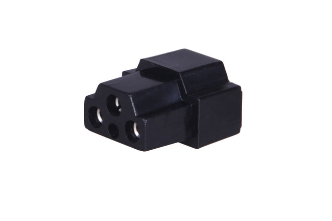 CUC10-ETE-BLK - Undercabinet Light Bars 0.68" Wide End to End Connector - Black