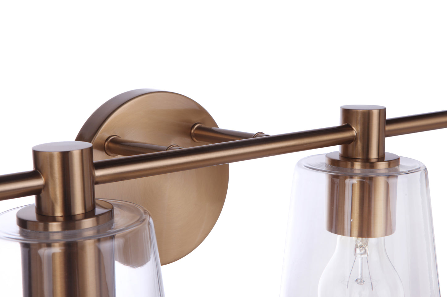 12633SB4 - Emilio 4 Light 33" Wide Vanity Light - Satin Brass
