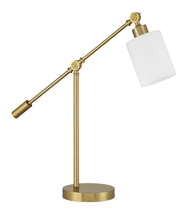 87011SB-T - Indiana 1 Light 29" Wide Table Lamp - Satin Brass