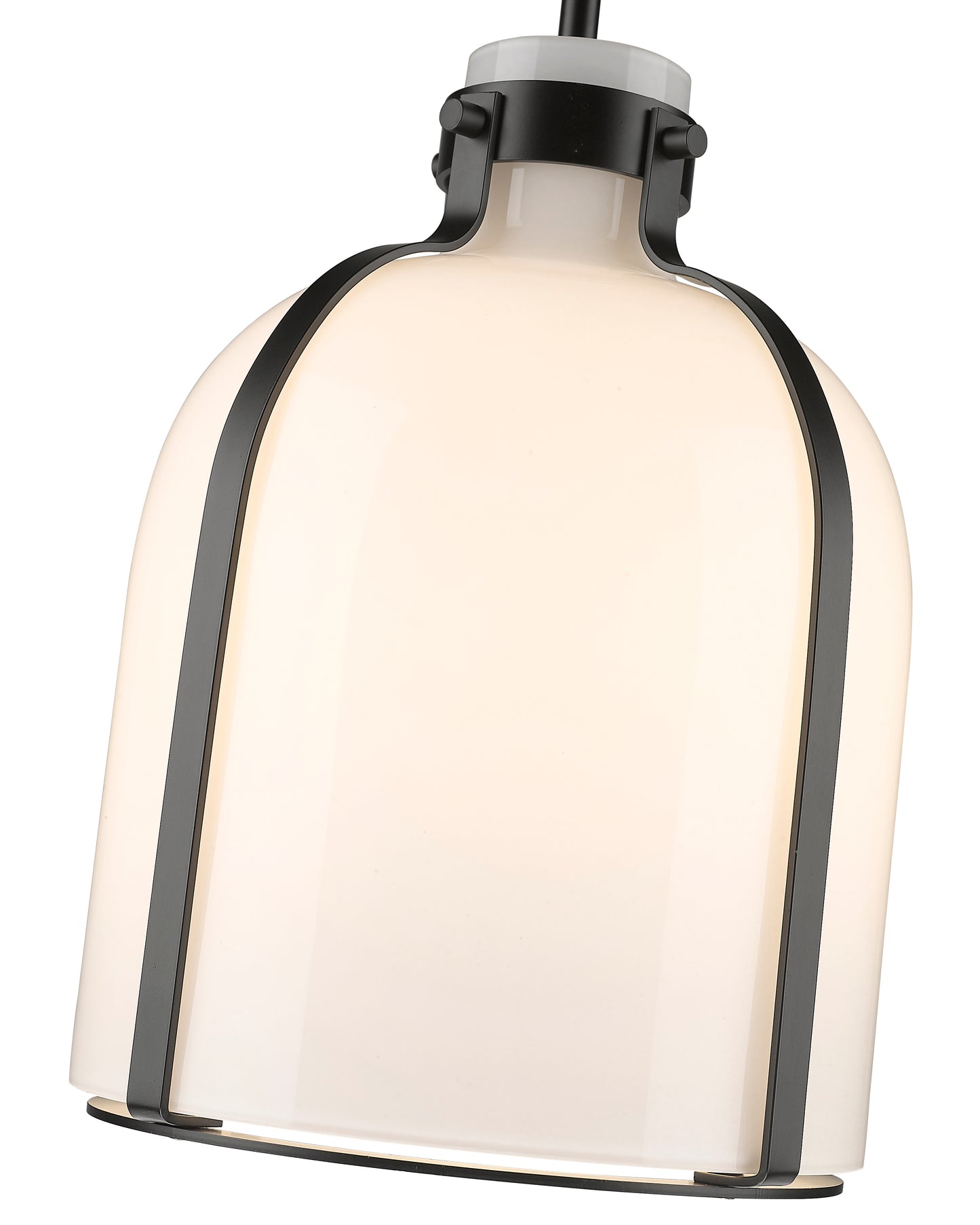 818-9MB - Pearson 1 Light 10" Pendant - Matte Black