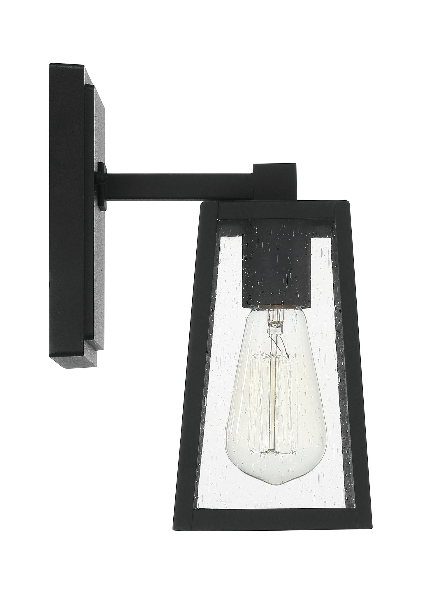 ZA4304-TB - Dunn 1 Light 10.13" High Outdoor Wall Lantern - Textured Black