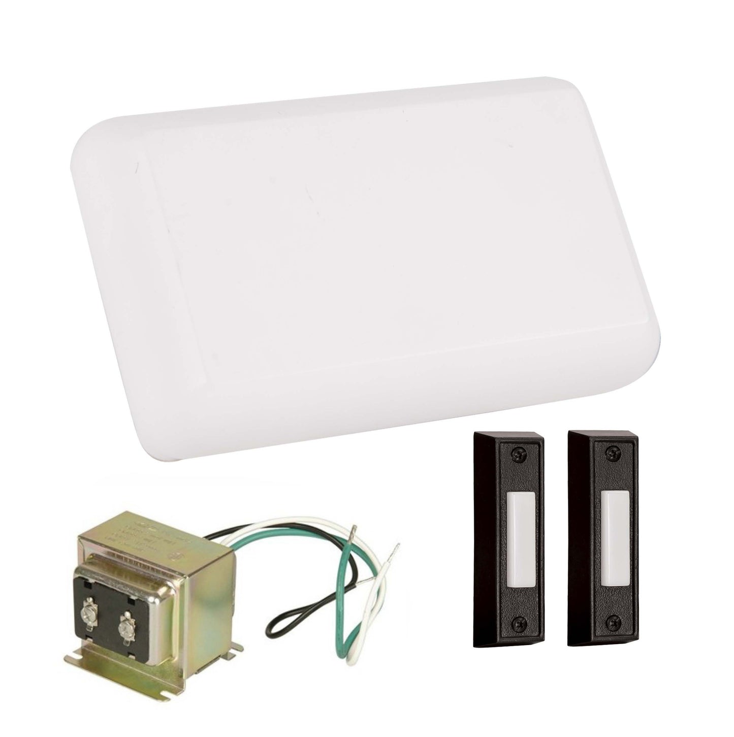 CK6001-W - Builder Chime 7.79" Wide Chime kit - White