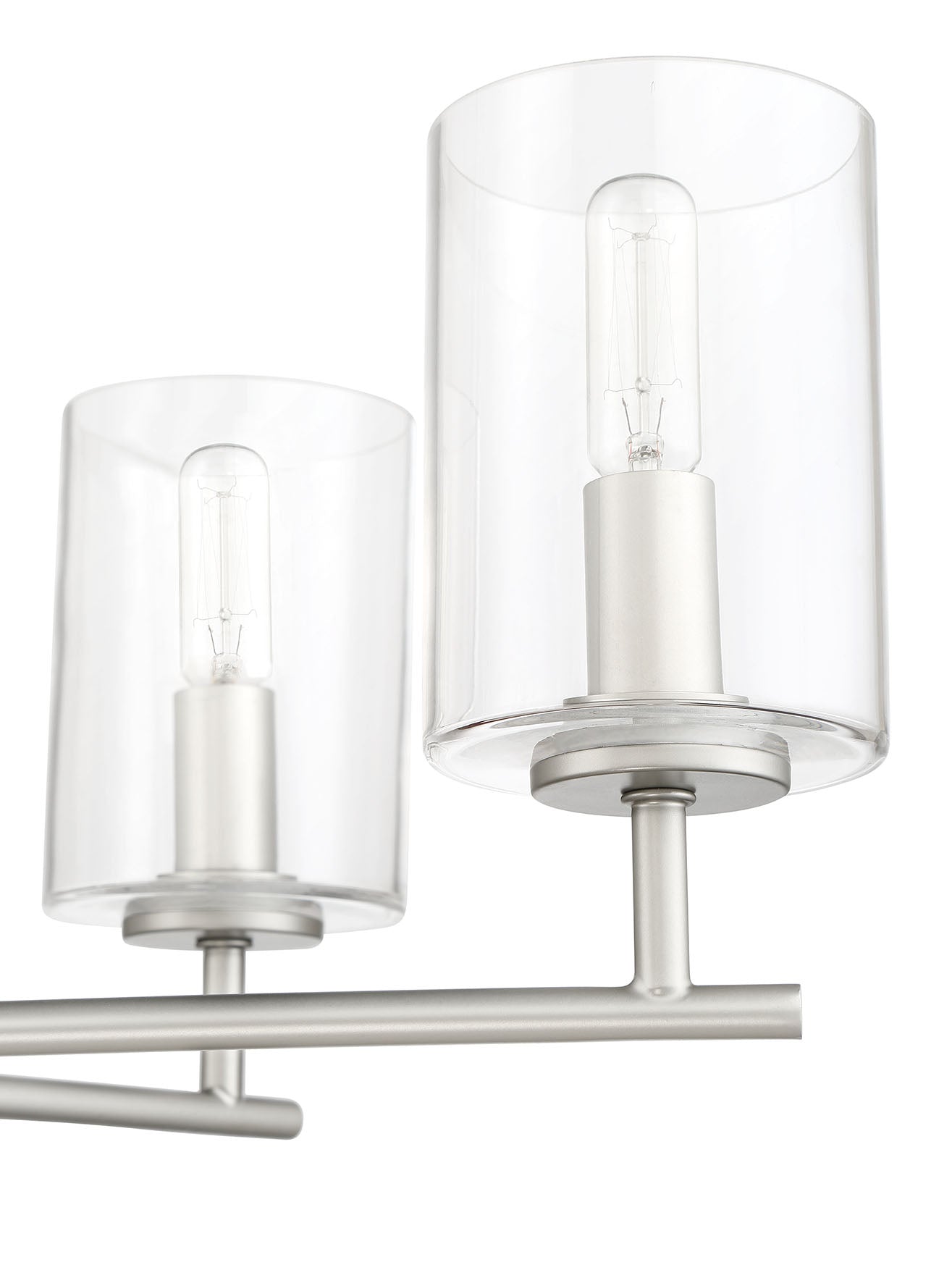 55626-SN - Hailie 6 Light 26" Wide Chandelier - Satin Nickel