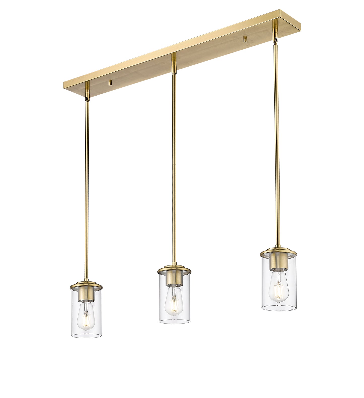 742MP-3LG - Thayer 3 Light 5" Pendant - Luxe Gold