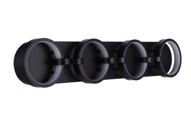 59304-FB-LED - Context 4 Light 33" Wide LED Vanity Light - Flat Black