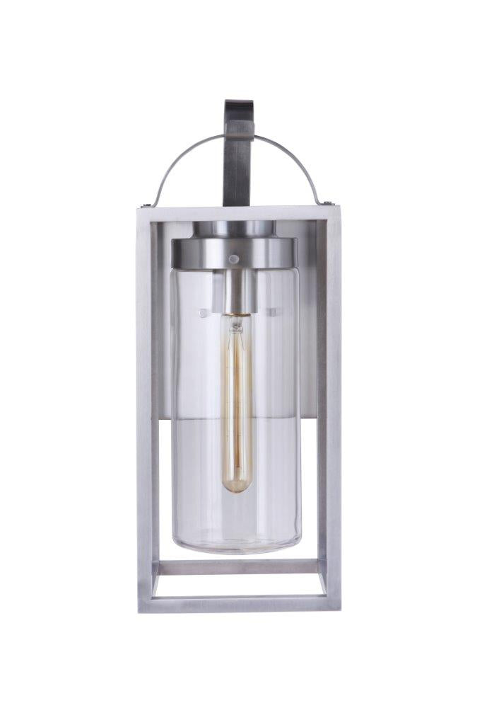 ZA4814-SA - Neo 1 Light 17" High Outdoor Wall Lantern - Satin Aluminum